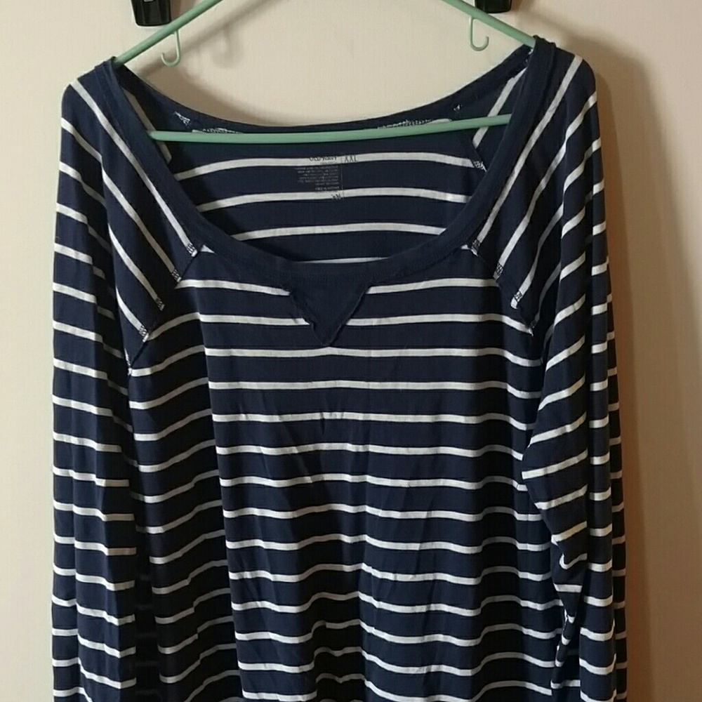 Old Navy XXL Striped Sleep Shirt